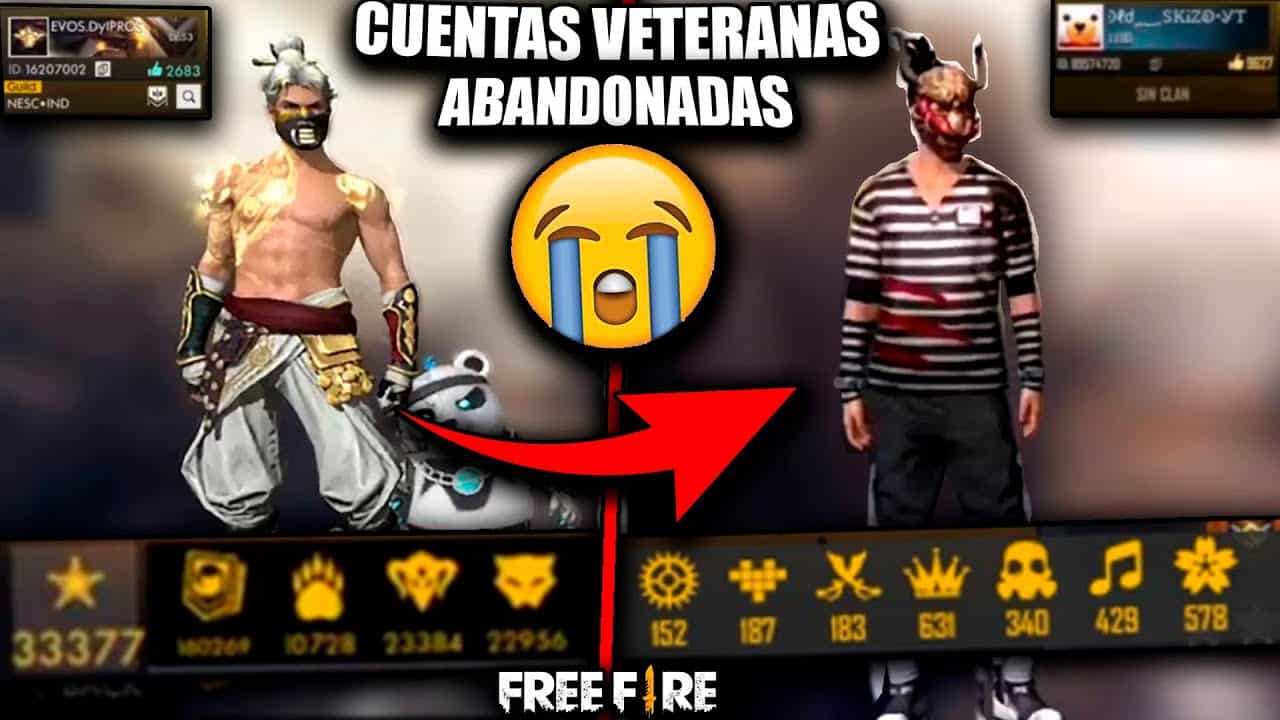 descubre las ventajas de las cuentas veteranas en free fire todo lo que necesitas saber