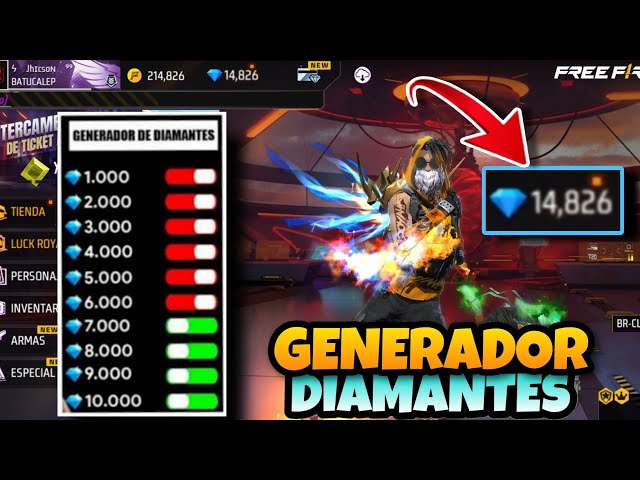 descubre si realmente existen generadores de diamantes en free fire la verdad detras de esta polemica