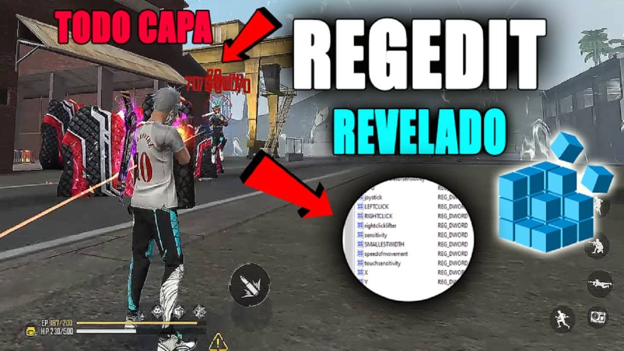 guia completa sobre que es el regedit en free fire y como usarlo en el pase elite del juego